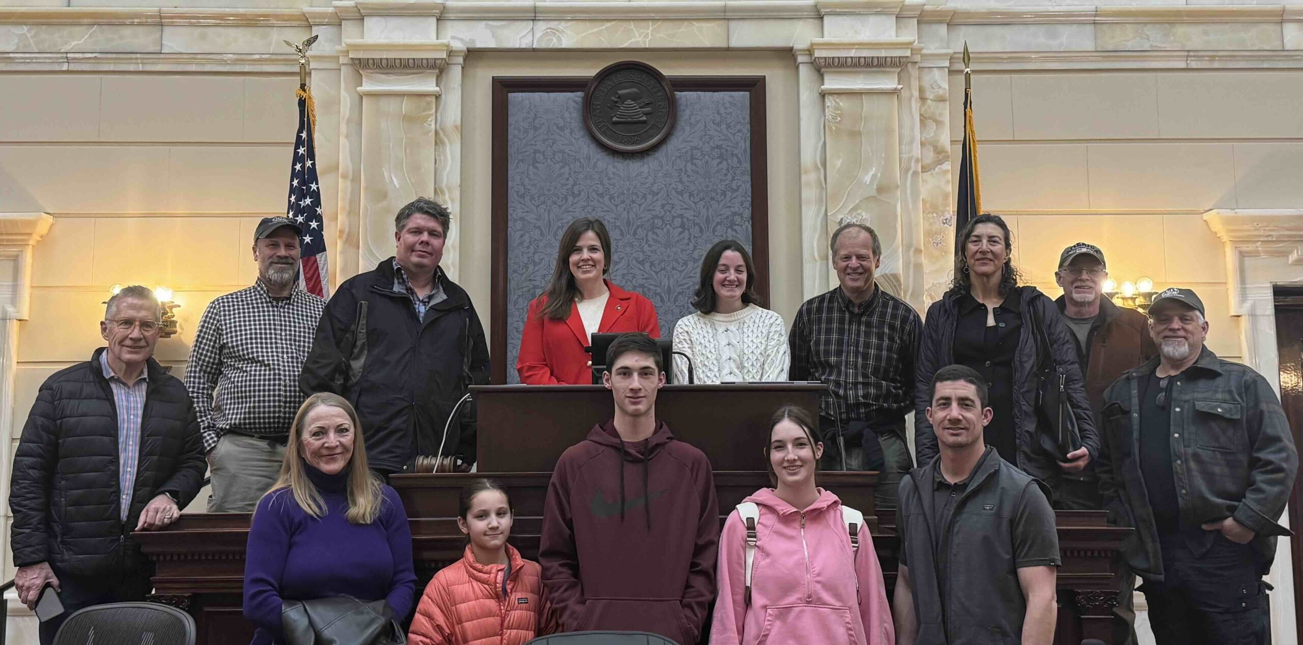 The visit at the State Capitol was even better than last year!